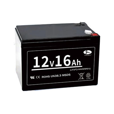 Ups Sistemi için 204.8Wh 12v16ah Lifepo4 Şarj Edilebilir 12 Volt Lityum Pil